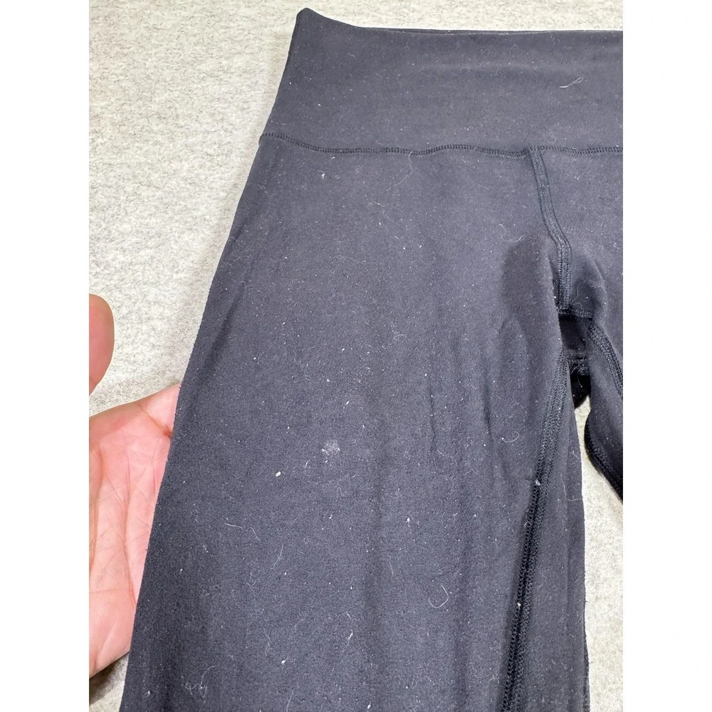 Lululemon Leggings‎ Womens 6 Black High Rise Ankle Yoga Athletic Gym Tight Pants